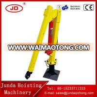 DC12V/24V/220V/380V 500kg 800kg 1000kg Small Lift Truck Crane Cheap Price Mini Pickup Hydraulic Truck Crane for Sales