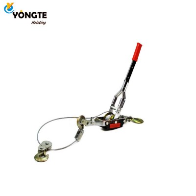 2ton Portable Manual Hand Mini Cable Puller With Wire Rope