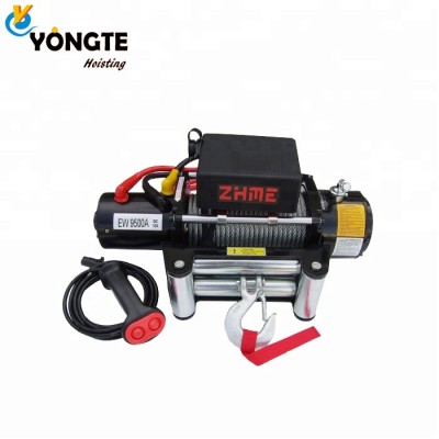 mini 12v 2000lbs capacity electric winch